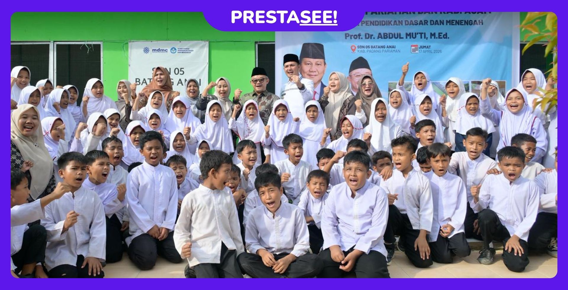 Bangkit Pascabencana: 26 Ruang Kelas Darurat Jadi Jembatan Masa Depan Siswa Sumatra Barat